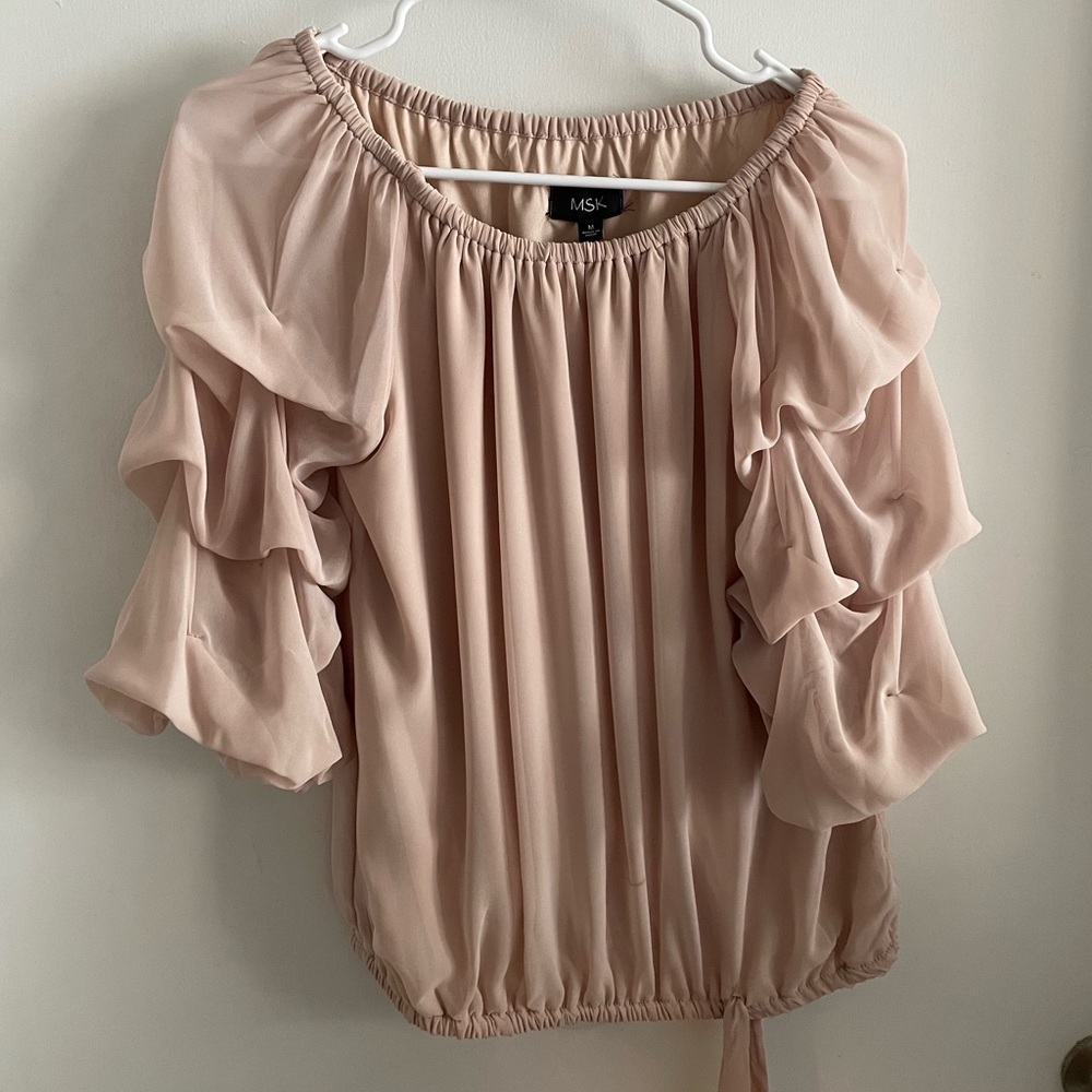 Women’s MSK pink blouse size M
